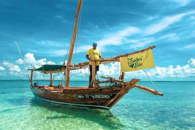 Zanzíbar Safari Blue Tour; Isla Kwale y banco de arena.