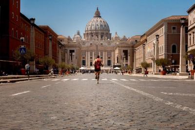 Corriendo en roma