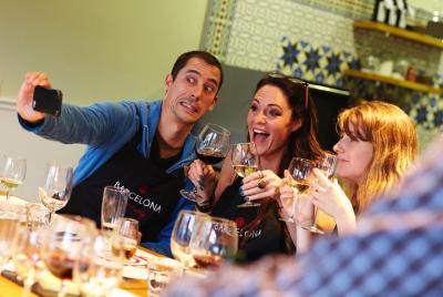 Descripción general de la clase de paella Las Ramblas y el mercado de la Boquería en Barcelona Cooking