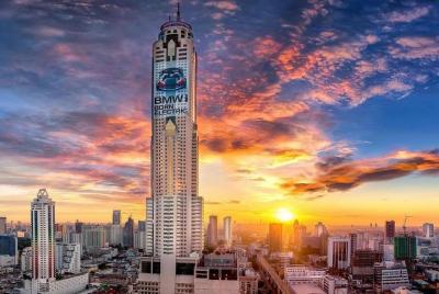 Bangkok Sky Dining Buffet en el boleto de entrada al piso 76 y 78