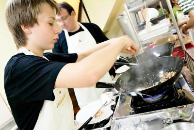 Clase de cocina tailandesa con visita al mercado de Maliwan