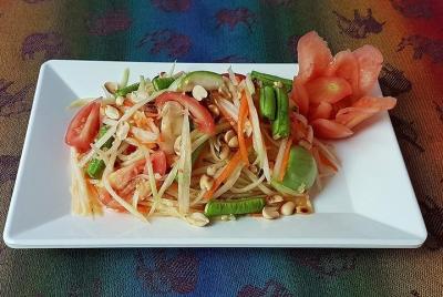 Clase de cocina vegana tailandesa en Bangkok