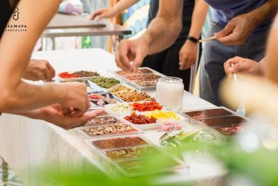 Evento de elaboración y degustación de barras de chocolate