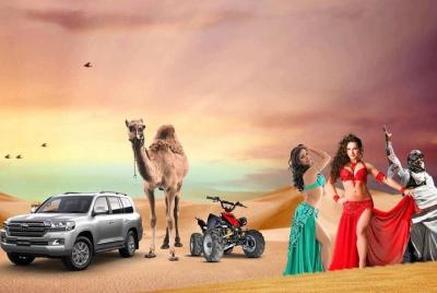 Tarde Safari en el desierto con cena de barbacoa y 7 shows en viv