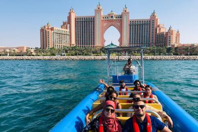 60min Dubai Speed Boat Tour: Burj Al Arab, Atlantis & P Sightseeingss in Things to do in 60min Dubai Speed Boat Tour: Burj Al Arab, Atlantis & PSightseeingss in Things to do in