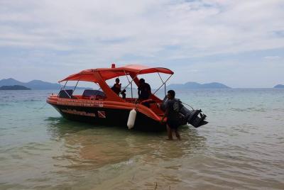 Excursión en lancha motora privada, snorkeling y saltos de islas alrededor de Koh Chang