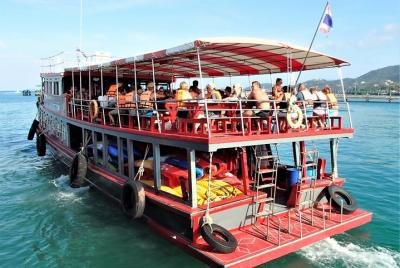 Excursión a la isla de Samui al parque marino de Angthong en Big Boat (snorkel y turismo)