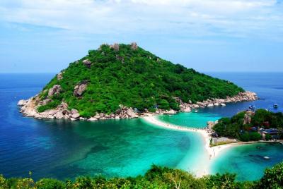 Tour de snorkel en Koh Tao y Koh Nang Yuan en lancha rápida con almuerzo