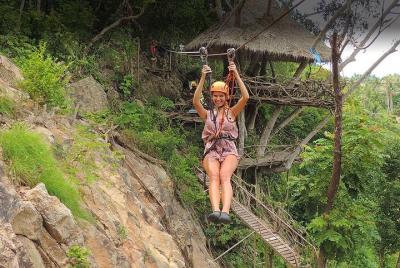 Koh Phangan Safari Tour en lancha rápida desde Koh Samui con almuerzo