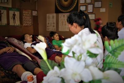 Curso de masaje de pies