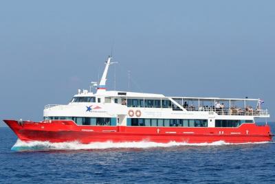Koh Samui a Khao Sok por Seatran Discovery Ferry, entrenador y minivan