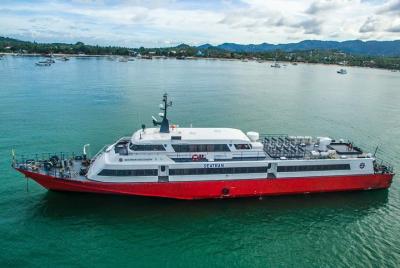 Koh Samui a Krabi por Seatran Discovery Ferry y entrenador
