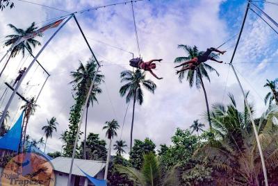 Clase de trapecio de vuelo privado en Koh Tao, Tailandia