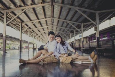 Fotógrafo de vacaciones en Pattaya