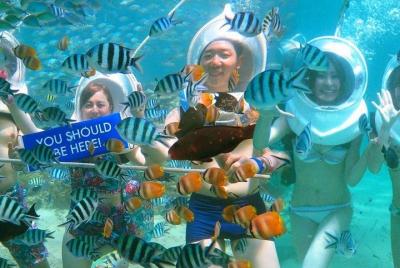 Coral Island y Banana Beach con Sea Walker y Parasailing Tours