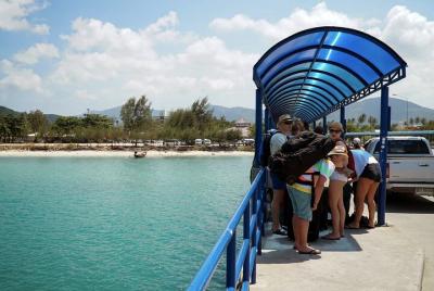 Koh Phangan a Koh Samui tras la transferencia COVID-19 por Lomlahk Khirin Speedboat