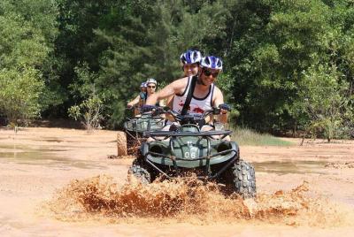 ATV Bike 1 hora + Skyline Adventure 35 plataformas con comidas