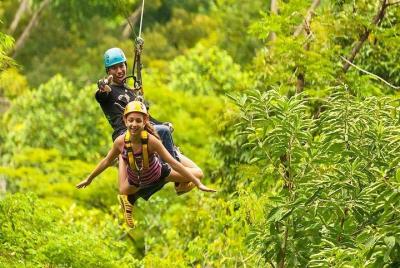 Flying Hanuman Ziplines 42 plataformas y Transfer RoundTrips