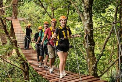 ATV Bike 1 hr + tirolesas voladoras Hanuman 42 plataformas