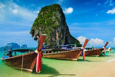 4 islas en bote de cola larga de krabi