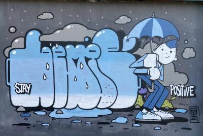 Recorrido en bicicleta por el arte urbano / arte urbano de Barcelona