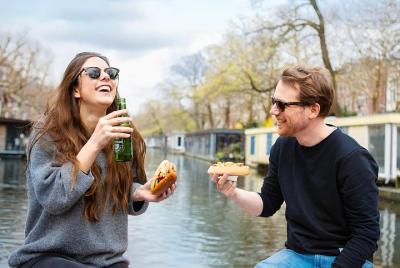 Crucero de perros y hamburguesas por Ámsterdam