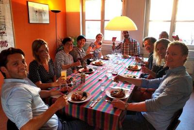 Deliciosa cena holandesa en un Canalhouse de Amsterdam