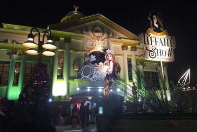 Boleto de asiento de oro VIP Show de Pattaya Tiffany