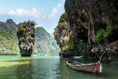 James Bond Island y Phang Nga Bay Sea Cave Canotaje en bote de co