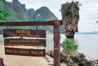 Phuket: tour de día completo de la bahía de Phang Nga con almuerz