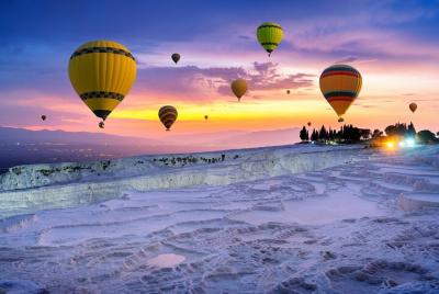 Vuelo en globo aerostático Pamukkale de bajo costo