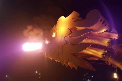 VIAJE DE LA VIDA NOCTURNA DE DA NANG CON MONTAÑA DE MÁRMOL, MONKEY MOUNTAIN Y DRAGON BRIDGE