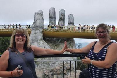 Excursión en tierra CHAN MAY o TIEN SA a GOLDEN BRIDGE, MARBLE MOUTAIN, LADY BUDDHA