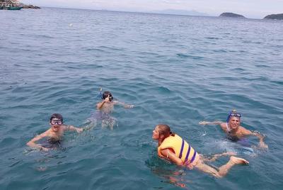 TOUR DE SNORKLING EN LA ISLA CHAM, NATACIÓN, Almuerzo con mariscos, RELAJACIÓN en lancha privada