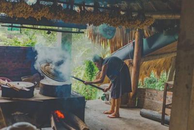 Un día de viaje Ha Giang: cocinar y andar en bicicleta