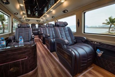Transferencia de Ha Long a Ha Noi Super Limousine Morning Bus Transferencia de Ha Long a Ha Noi Super Limousine Morning Bus