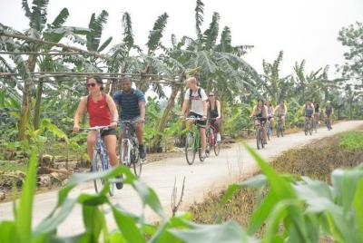 Tour de 2 días en bicicleta y a pie por la ciudad de Hanoi, divertido, cultura, comidas