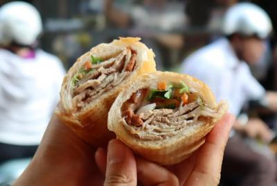 Hanoi local comida de la calle tour