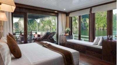 Crucero Halong Pelican 5 estrellas 2 días y 1 noche salen desde Hanoi Central City