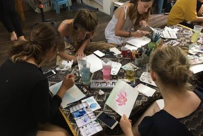 Taller de pintura de acuarela