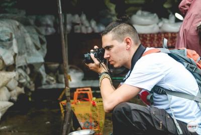 Hanoi Morning Sunrise Photo Tour en scooter