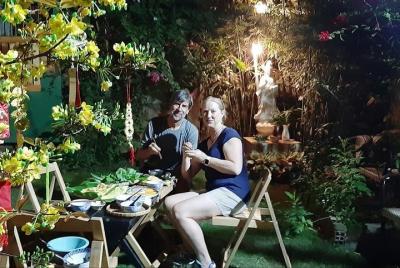 Tour de cocina en bicicleta en la granja Walkie-Talkie