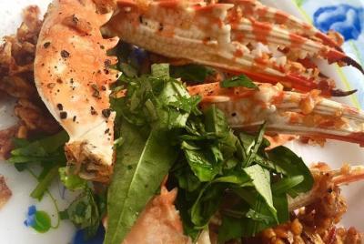 Saigon Foodie Tour en Scooter Vespa Vintage