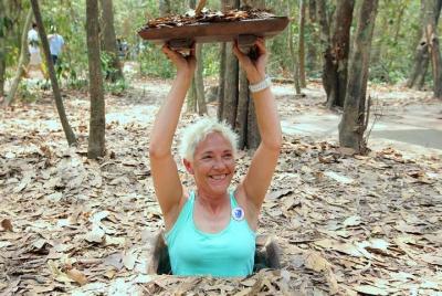 Tour compartido por los túneles de Cu Chi