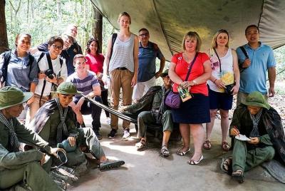 Tour en grupo básico por el túnel Cu Chi, medio día desde la ciudad de Ho Chi Minh