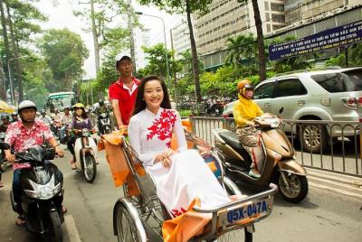 Excursión de 4 horas al mercado de la ciudad de Ho Chi Minh por Cyclo