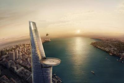 Rascacielos Bitexco Financial Tower: entrada general para el mirador Saigón Skydeck