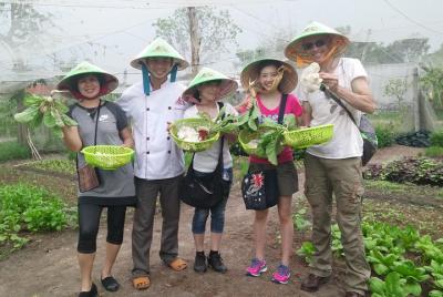 Excursión de un día a la ciudad de Ho Chi Minh con clase de cocina saludable