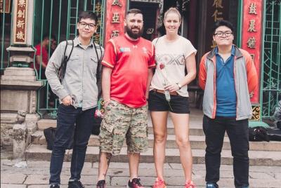 Excursión guiada de medio día en moto por la ciudad de Ho Chi Minh