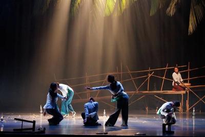 The Mist Dance Show en Saigón con traslado de ida y vuelta